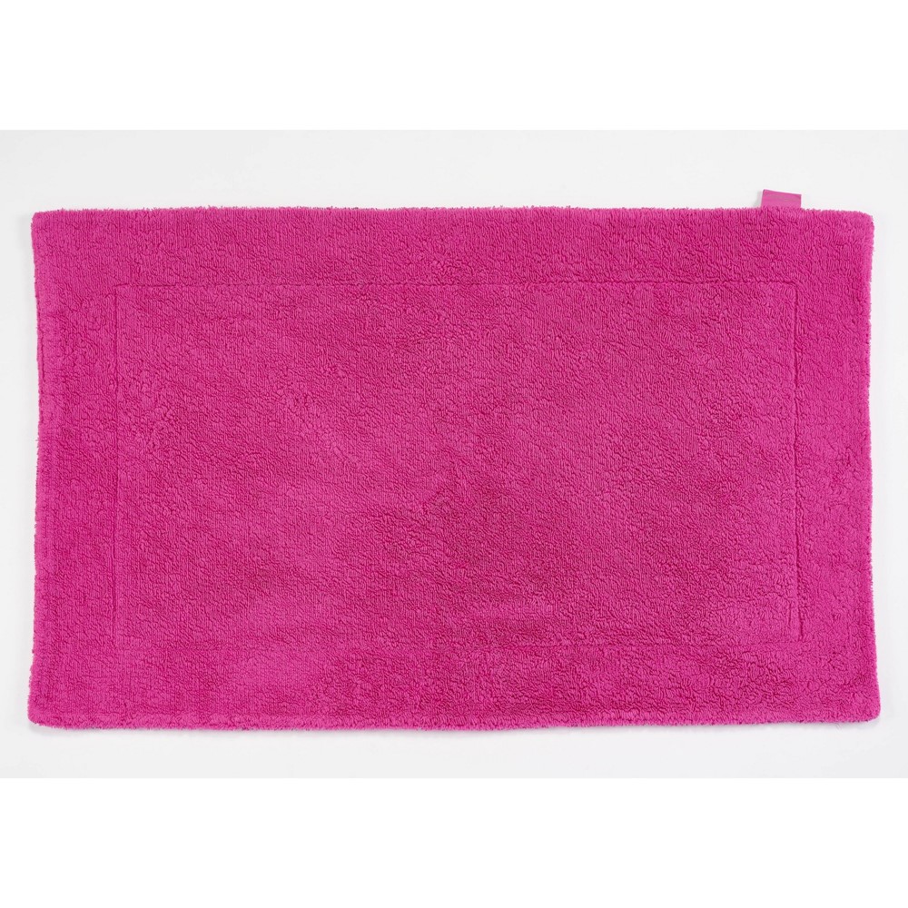 Double Bath Mat 570 by Designer Abyss & Habidecor in Happy Pink